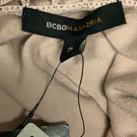 BCBGMaxazria Cameo Rose off the Shoulder 3/4 Sleeve Top Size Small New With Tags - Picture 4 of 7